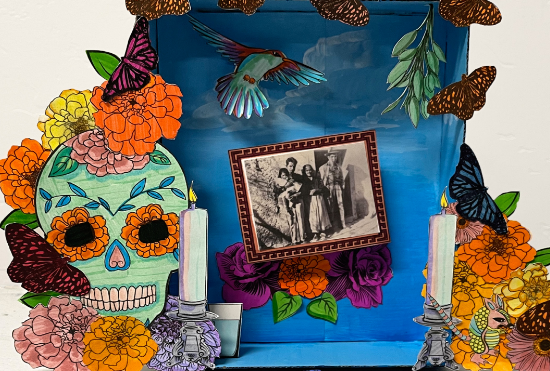 Día de los Muertos - Ofenda Collage
