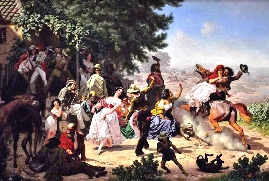 The Fandango painting